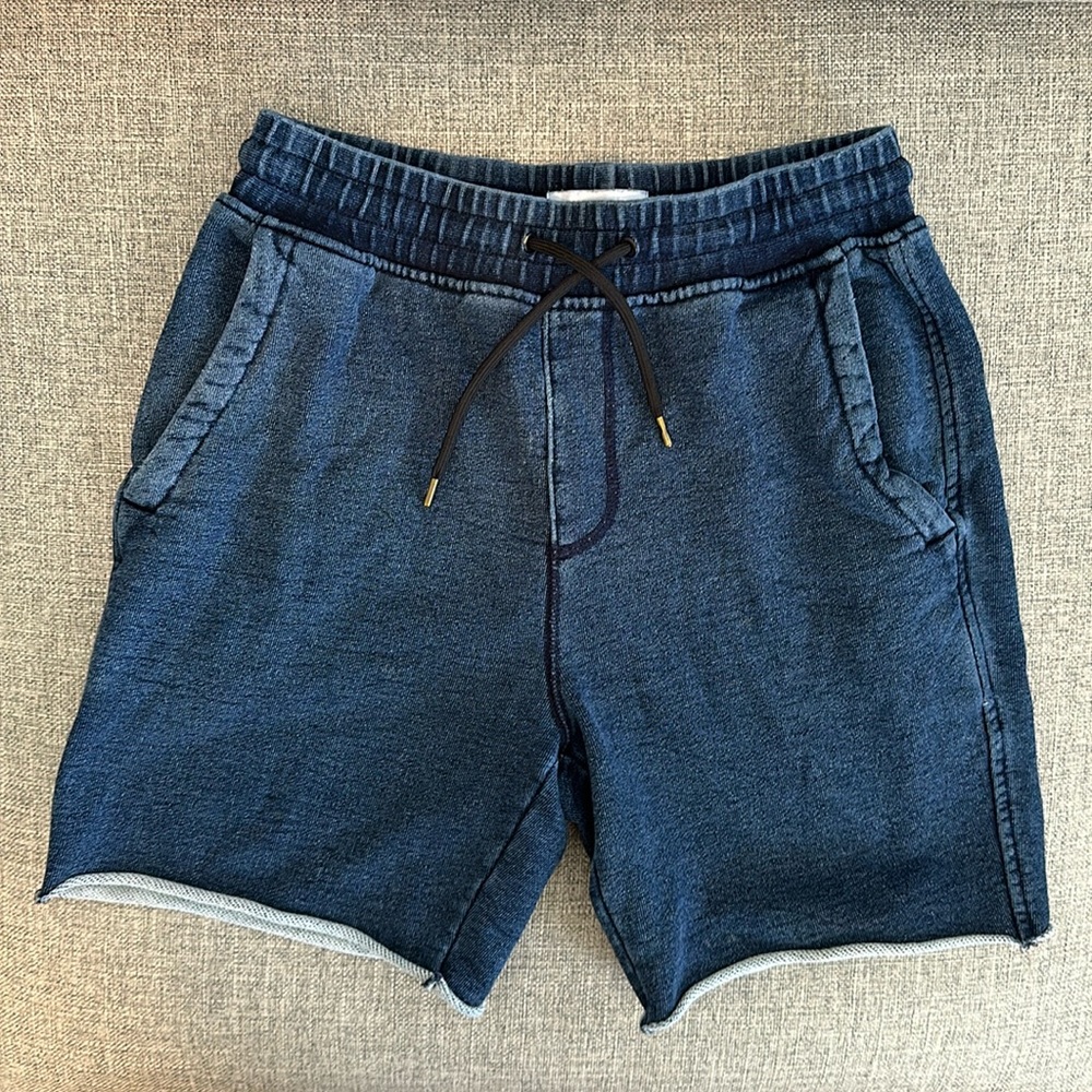 Everlane Indigo French Terry Sweatshorts - Men’s Extra-small